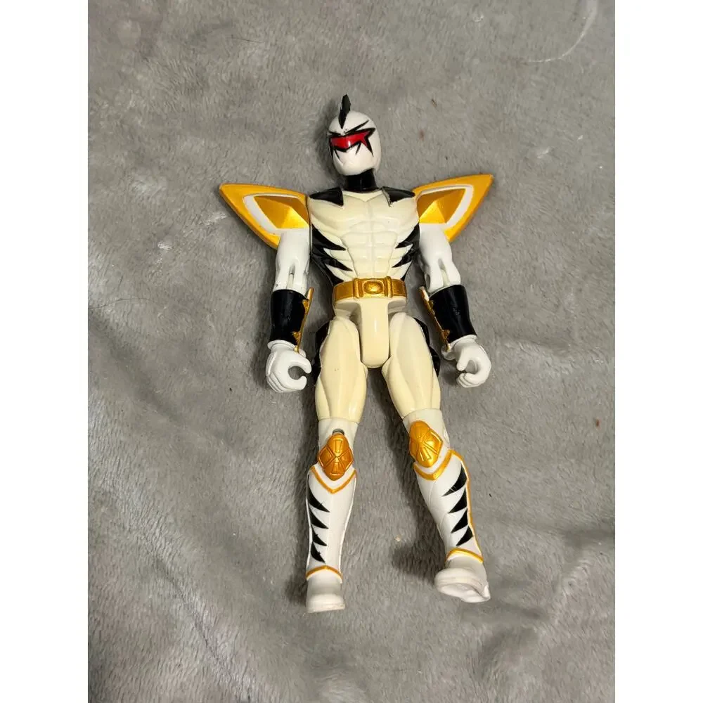 2003 Bandai Power Rangers Dino Thunder White Ranger 5.5